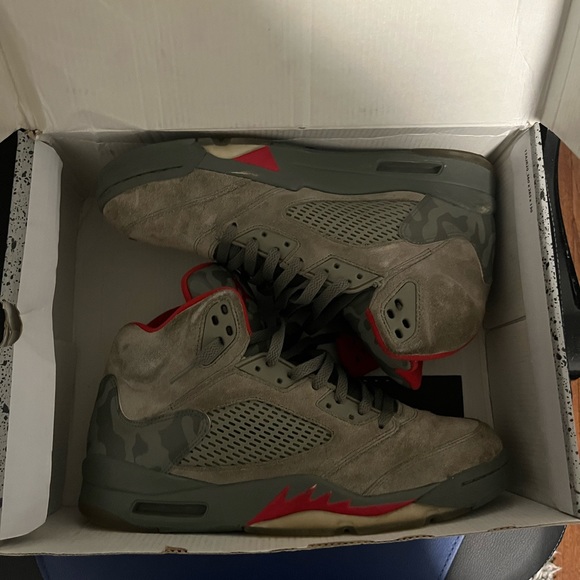 Air Jordan Retro 5 Camo - Picture 6 of 6